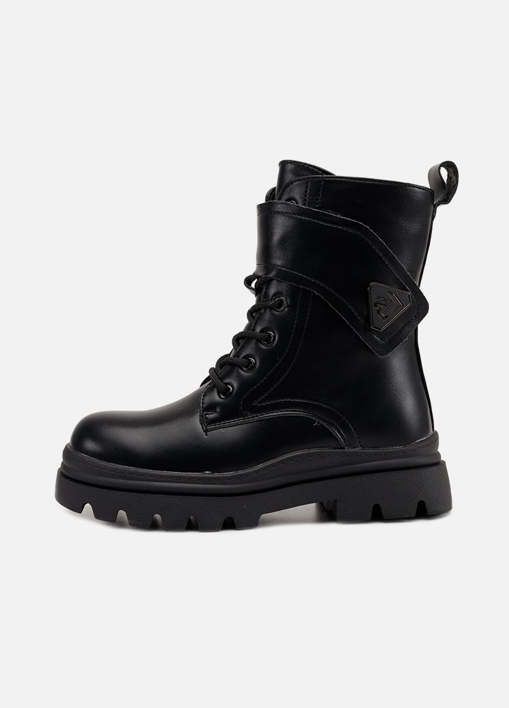 Черные зимние ботинки зимние для девочки цвет черный цб-00258978 Buddy Sheep