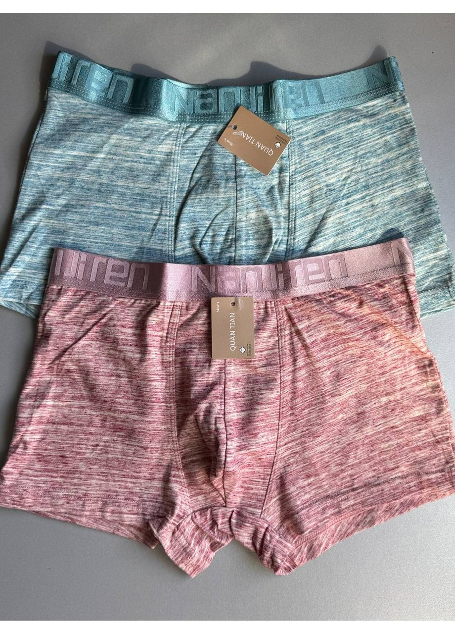 2 шт боксерки мужские с принтом Quan Tian (355337255)