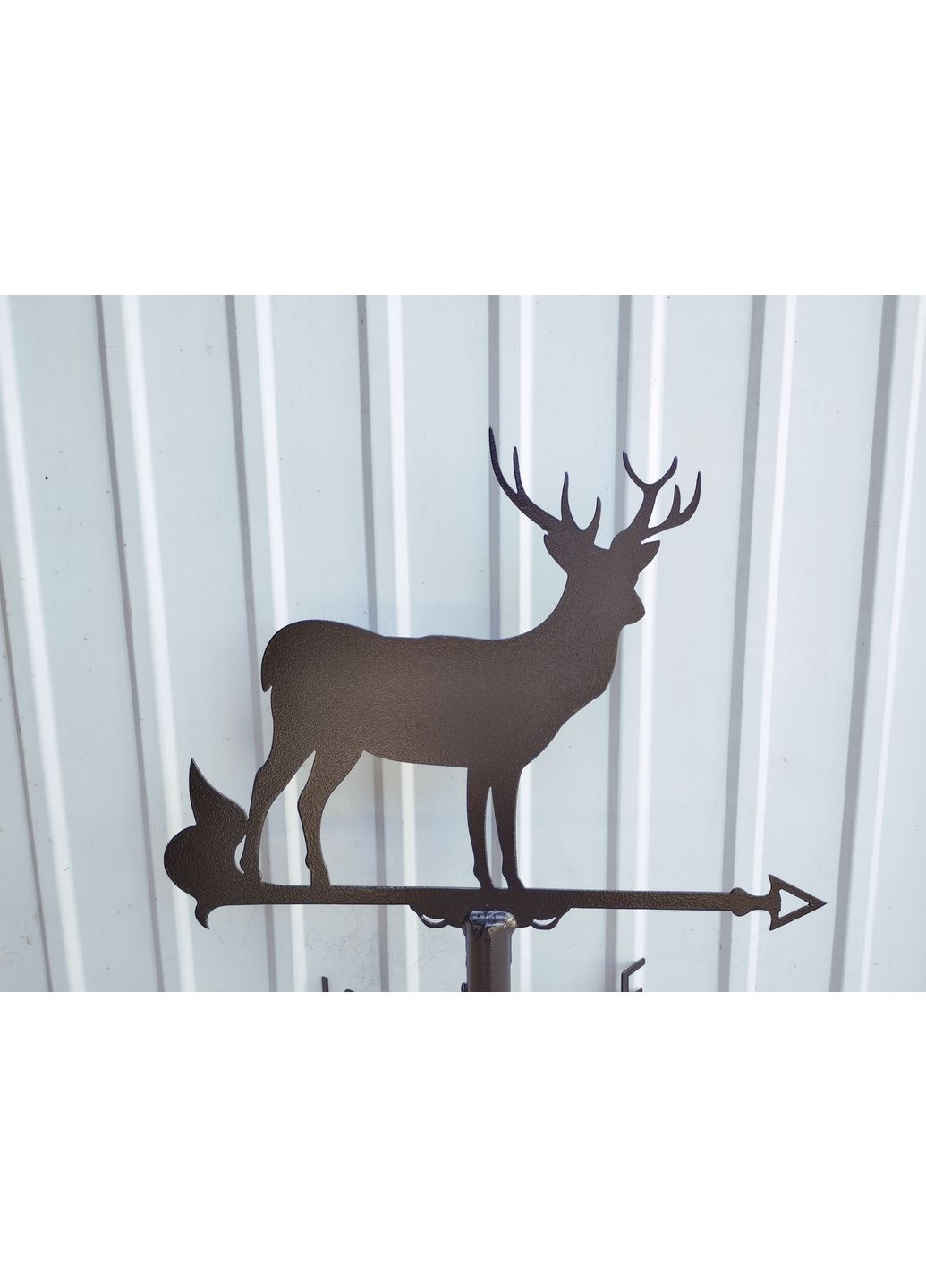Флюгер на будинок Олень, флюгер на дах з металу 2 мм. No Brand (368896750)