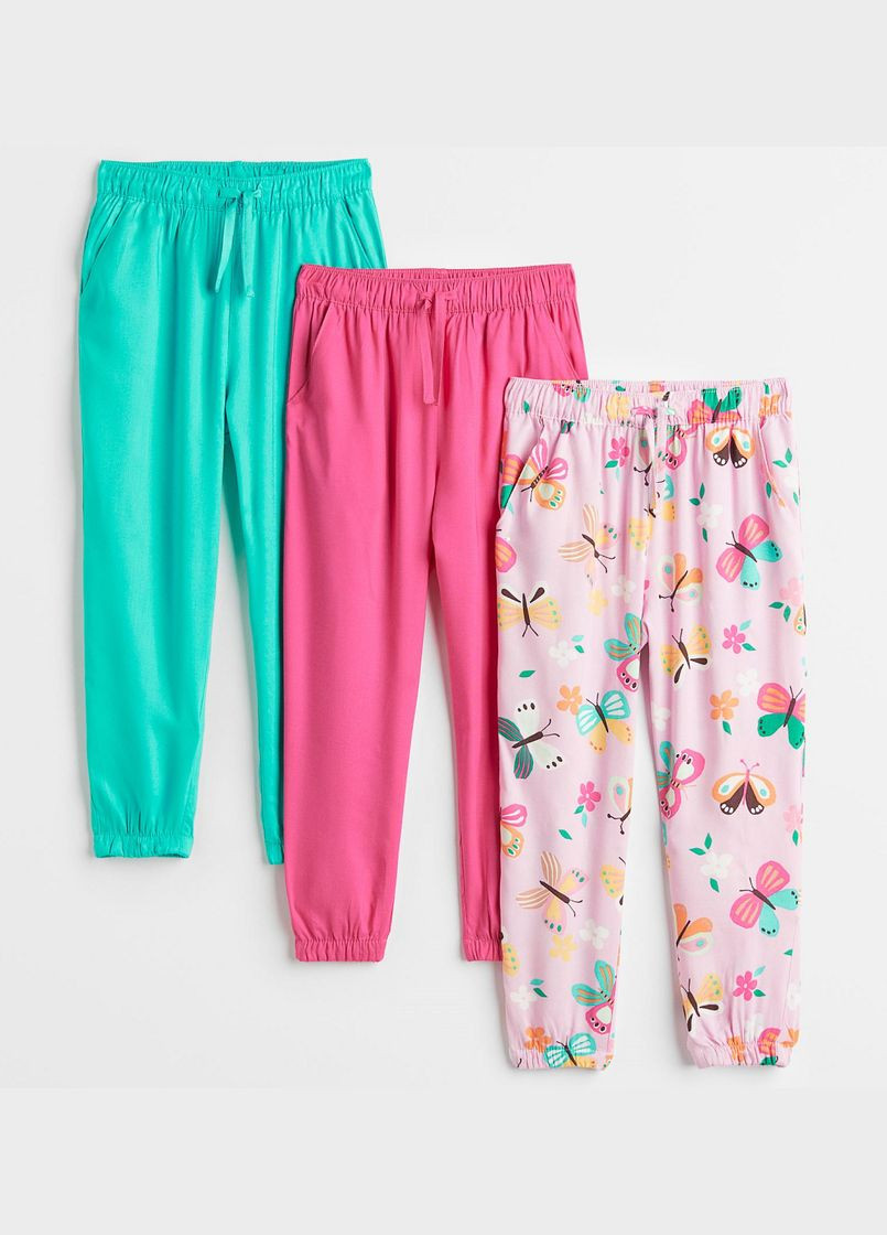 Джоггери 3 шт для дівчинки H&M (325879456)