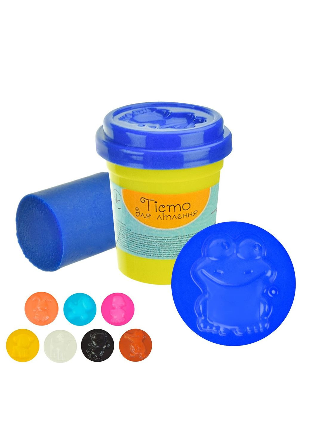 Іграшковий набір для творчості тісто для ліплення 1 баночка PL-0607-007 shop (6966663673101) No Brand (365695834)