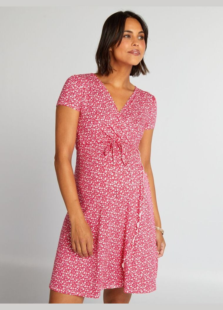 Рожева сукня літо,рожевий в візерунки, Kiabi