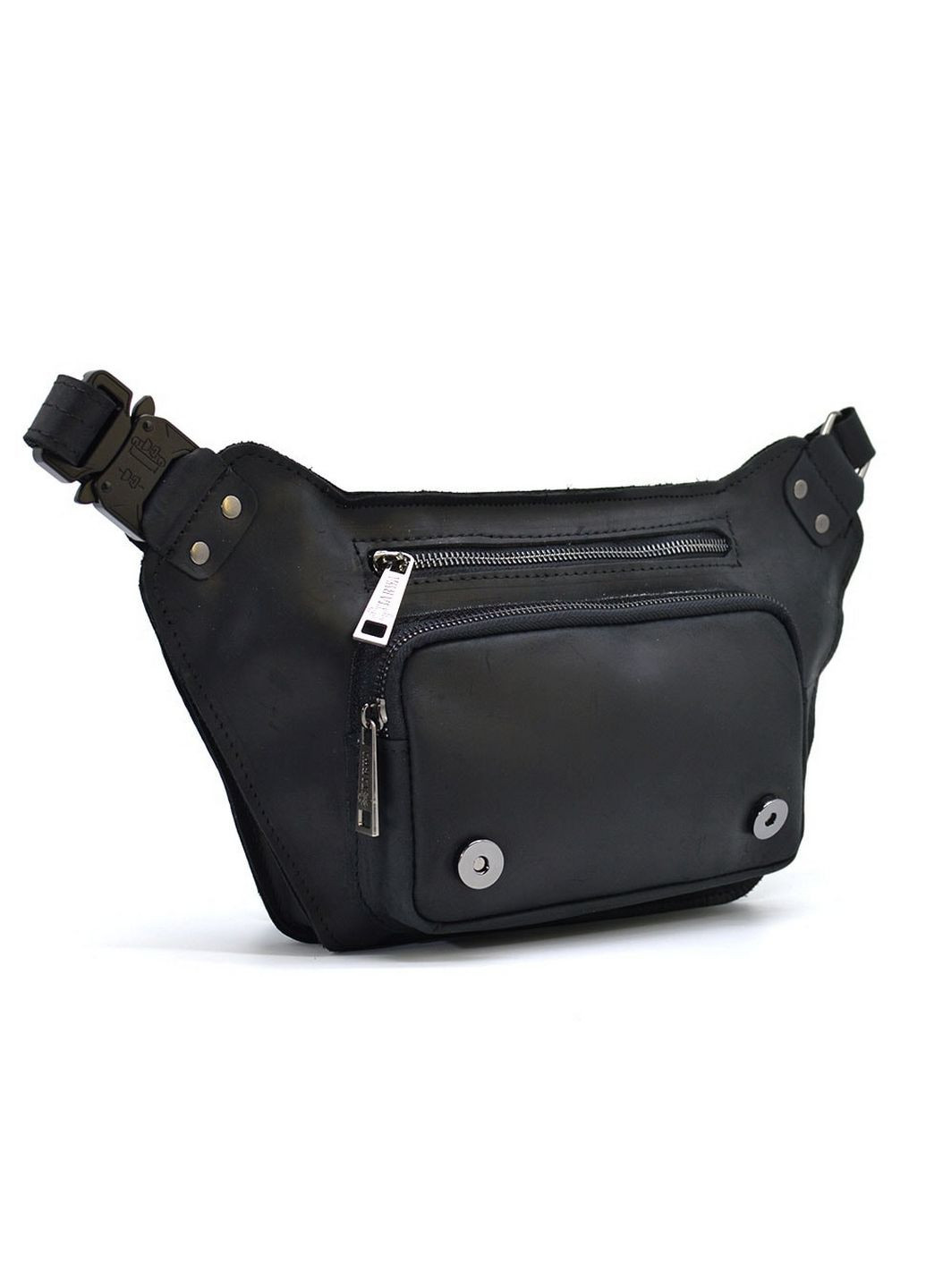 Мужская кожаная сумка на пояс 14х29х5 см TARWA (315873522)