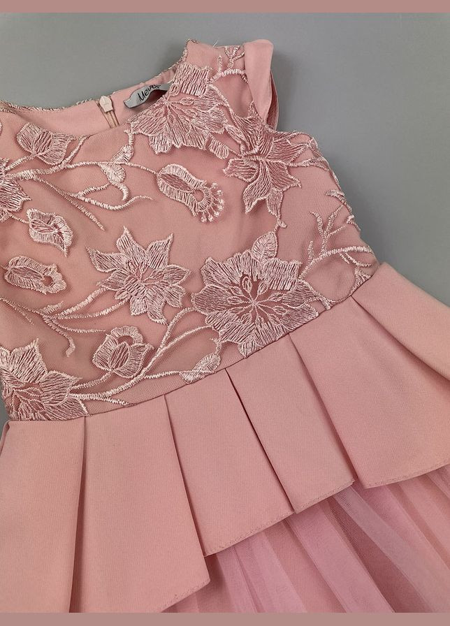 Рожева нарядна сукня для дівчинки Mevis (322034077)