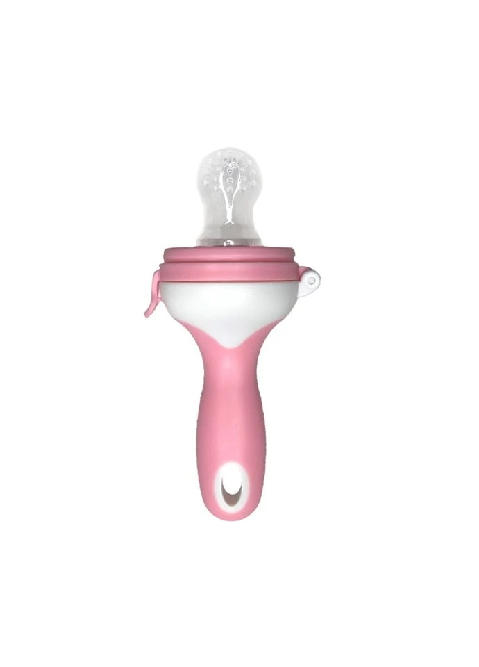 Ниблер для прикорма малышей Mega Zayka MGZ-0006(Pink) с ручкой Megazayka (302673262)
