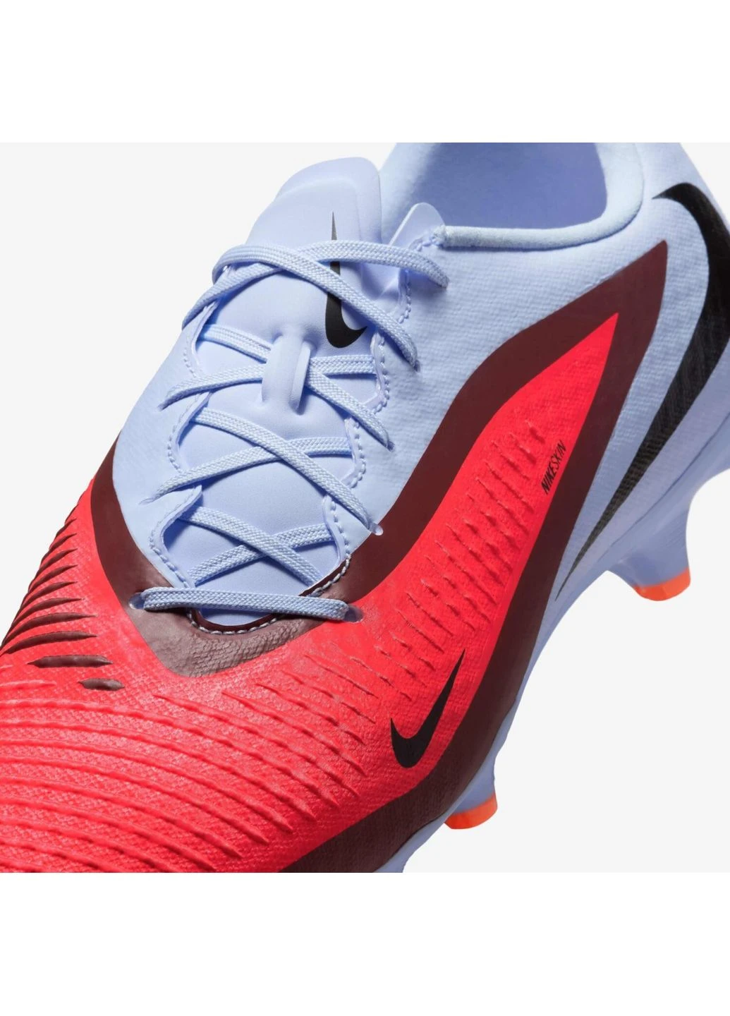 Бутси FG/MG світло-синьо-червоні HJ4564-400 Nike PHANTOM 6 LOW ACADEMY (397001130)