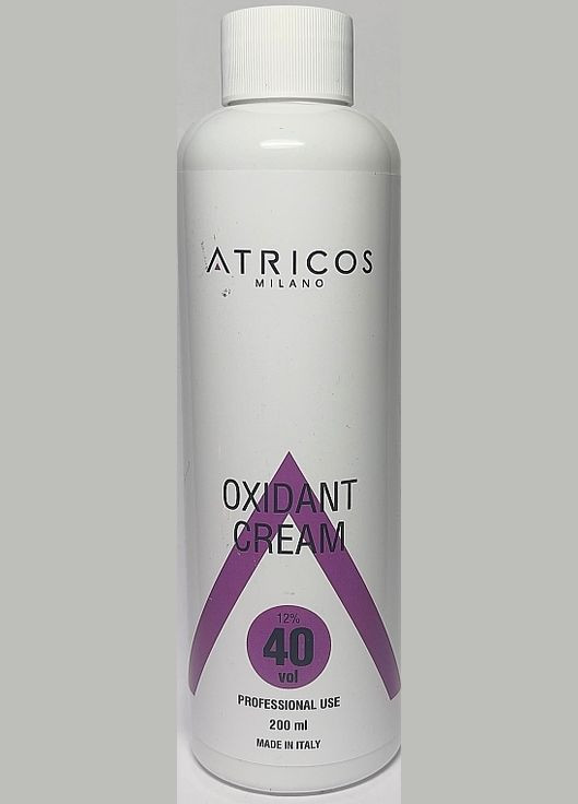Оксидант-крем для окрашивания и освещения прядей Oxidant Cream 40 Vol 12% 100ml (1175646-178628) Atricos (368617970)