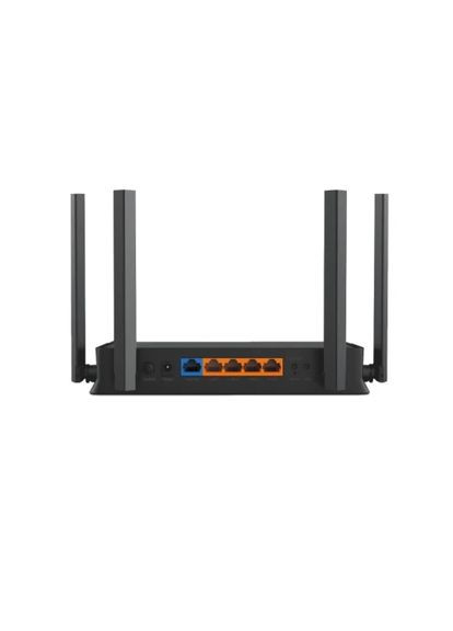 Роутер Archer BE220, Black, WiFi 7 (5GHz до 2882 MB/s / 2.4GHz до 688 MB/s), 4xGLan, 1xGWan, MLO, 4 зовнішніх антен TP-Link (370623043)