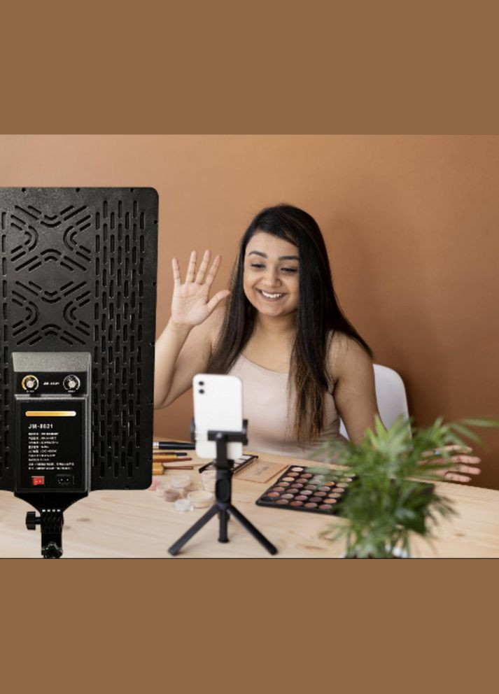 Світлодіодна LED панель JM-8821 46x32см 120W 3000K-6000K для фото та відео з пультом Відеосвітло LED лампа Veron (330597197)