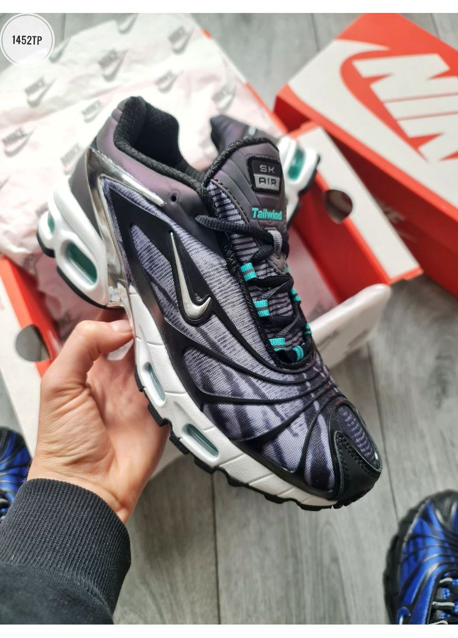 Комбіновані Осінні кросівки чоловічі nike air max tailwind 5 x skepta purple найк аір макс теілвінд No Brand