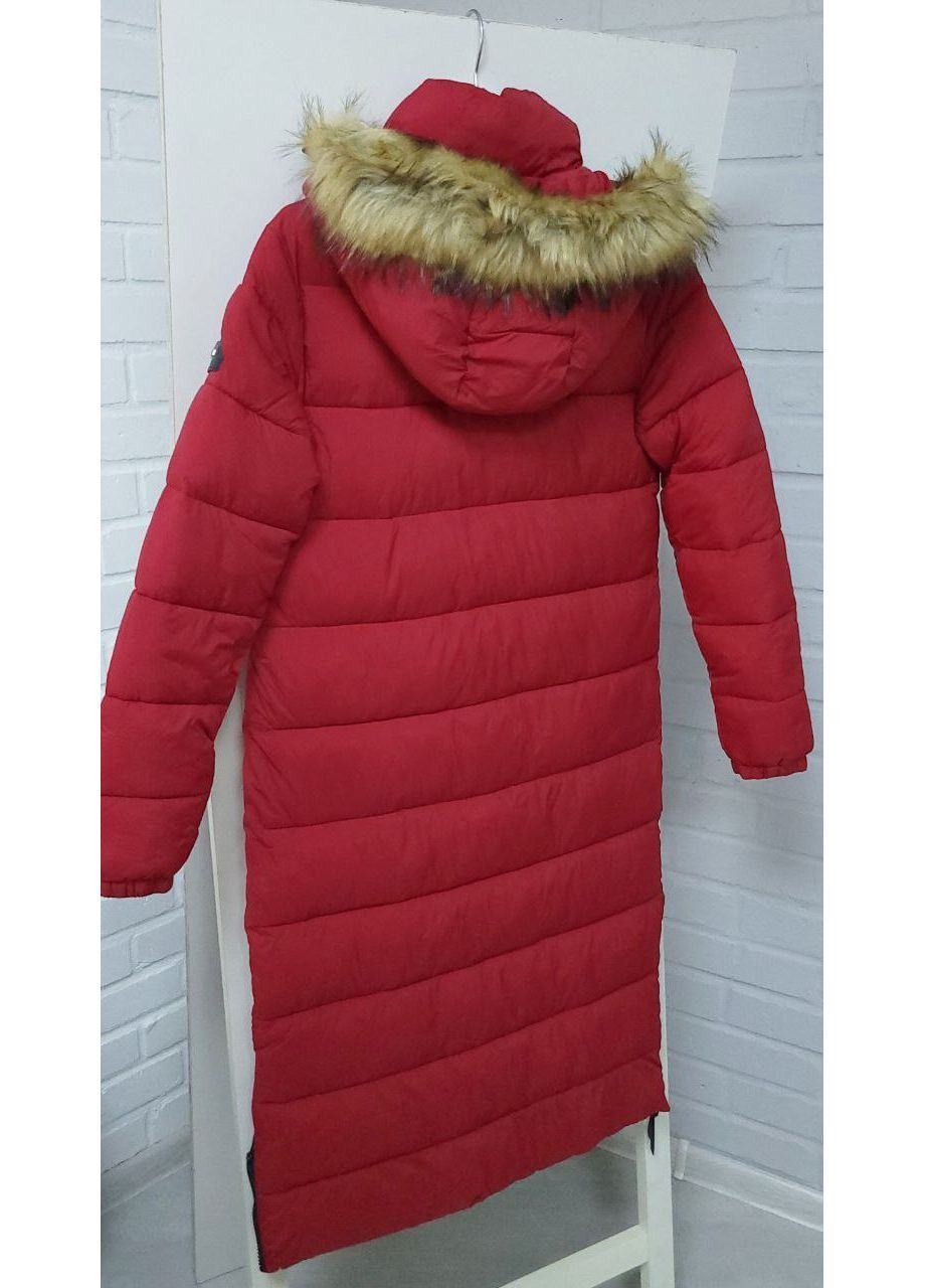 Червоний Пуховик Superdry