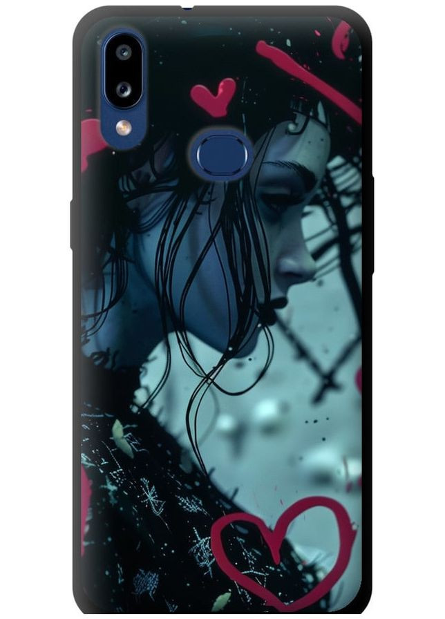 TPU черный чехол 'XO Love v2' для Endorphone Samsung Galaxy A10s A107F (285782270)