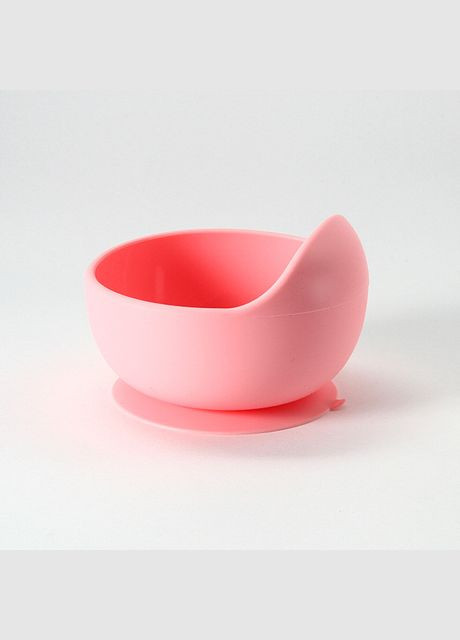 Детская силиконовая тарелка на присоске. No Brand (327216438)