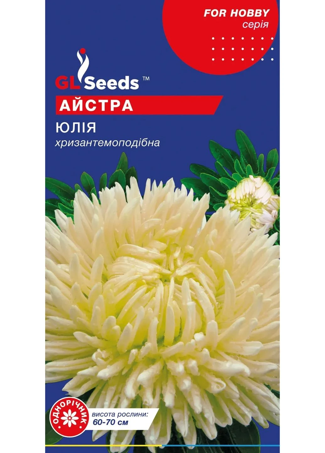 Семена Астра Юлия 0,3 г GL Seeds (374348170)