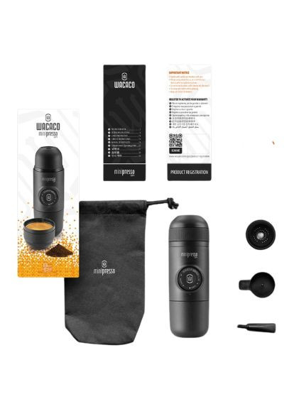 Кофеварка кемпинговая (WMINIGR) Wacaco Minipresso GR (366520421)