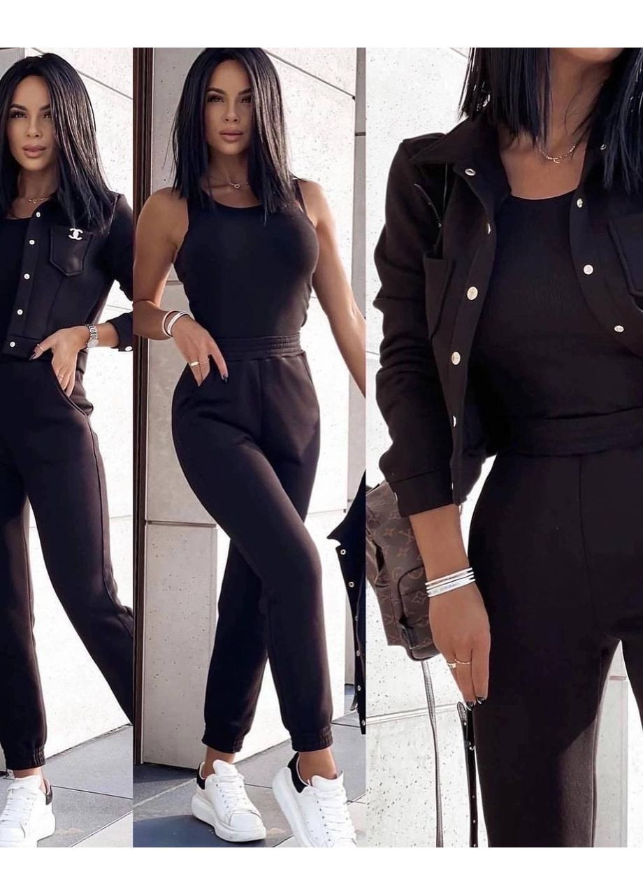 Жіночий костюм з тринитки на флісі Україна (360548536)