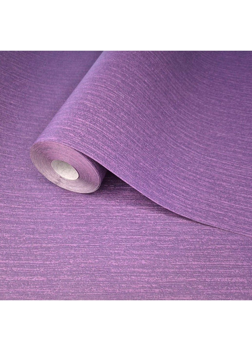 Обои виниловые 10 × 0.53 м 6481-80, фиолетовые однотонные для спальни, гостиной, прихожей, кухни MARBURG (340275551)