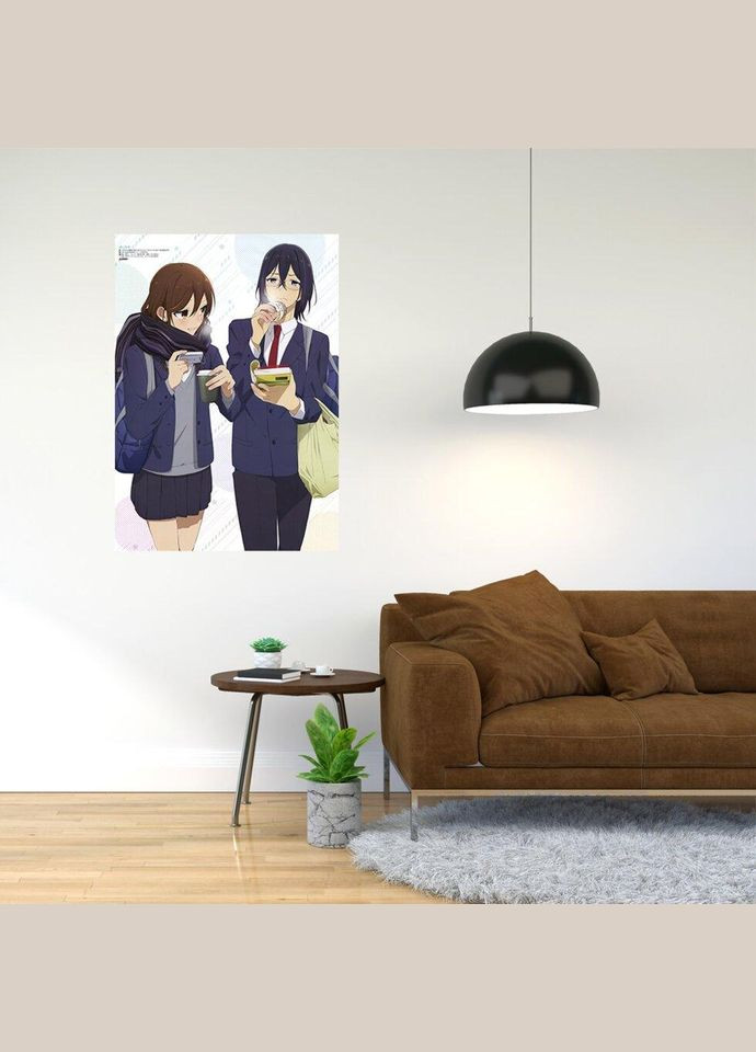 Плакат- с принтом Аниме Хоримия Horimiya A2 A1 Кавун постер (316210192)