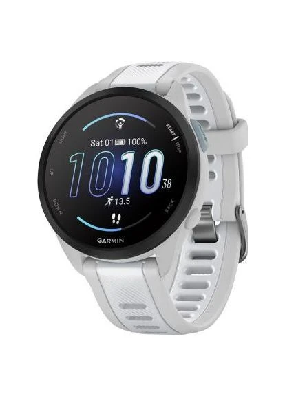 Смарт-годинник Forerunner 165, GPS, Mist Grey/Whitestone, GPS (010-02863-21) Garmin (391472870)