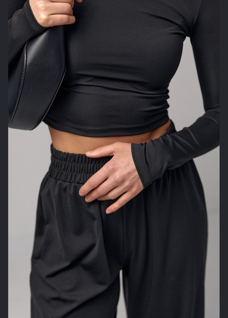 Женский базовый костюм с эластичной ткани Liton (296909038)