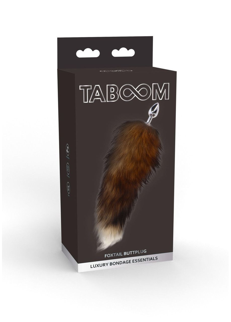 Анальный хвост с металлической пробкой Foxtail Buttplug TABOOM No Brand (294181634)