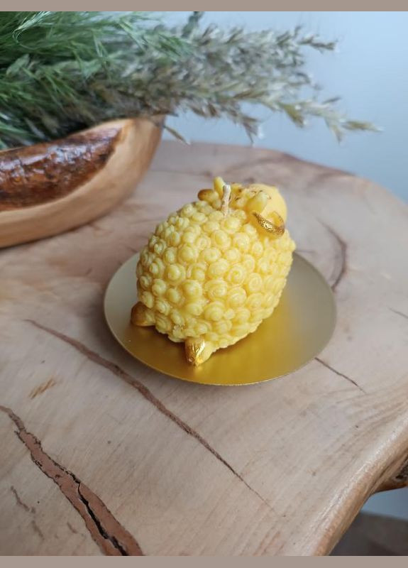 Свеча баранчик из натурального воска | ручная работа | декор-свеча 80 г Hand Made (337350306)