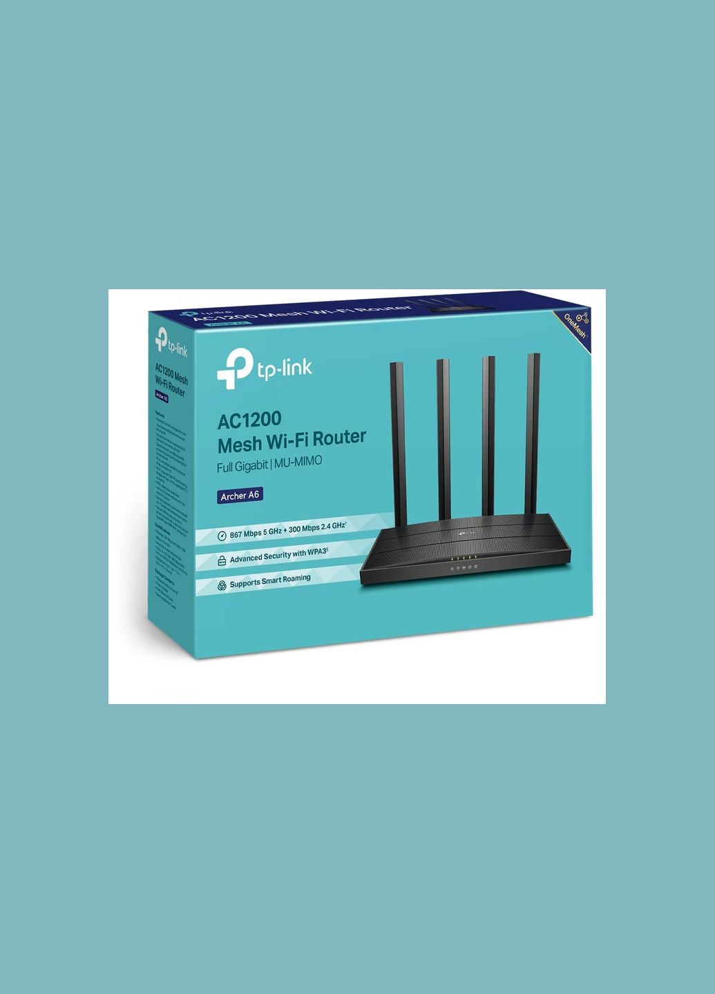 Маршрутизатор ARCHER A6 AC1200 TP-Link (330830237)