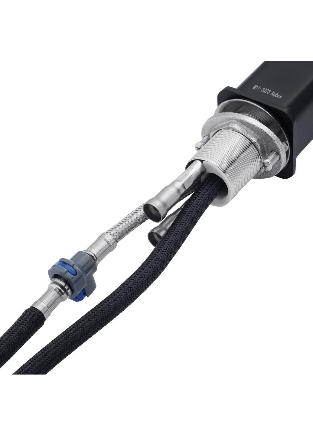 Змішувач для кухні з висувним виливом KRP Edelstahl Klassisch - SCH03918 Kroner (336938183)