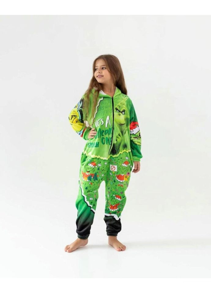 Кігурумі дитяче 3D Грінч 3051, 1, 152 15059 152 див FlexDress (324623177)