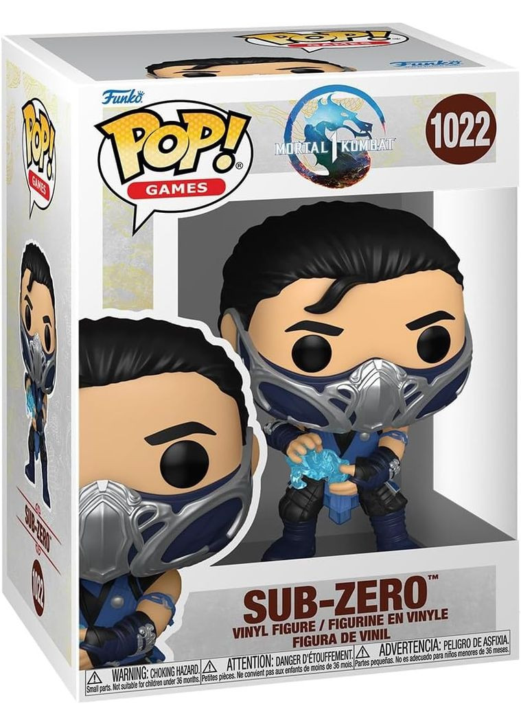 Настольная игра Саб Зиро - POP Games #1022: Mortal Kombat 1 - Sub Zero Funko (371876256)