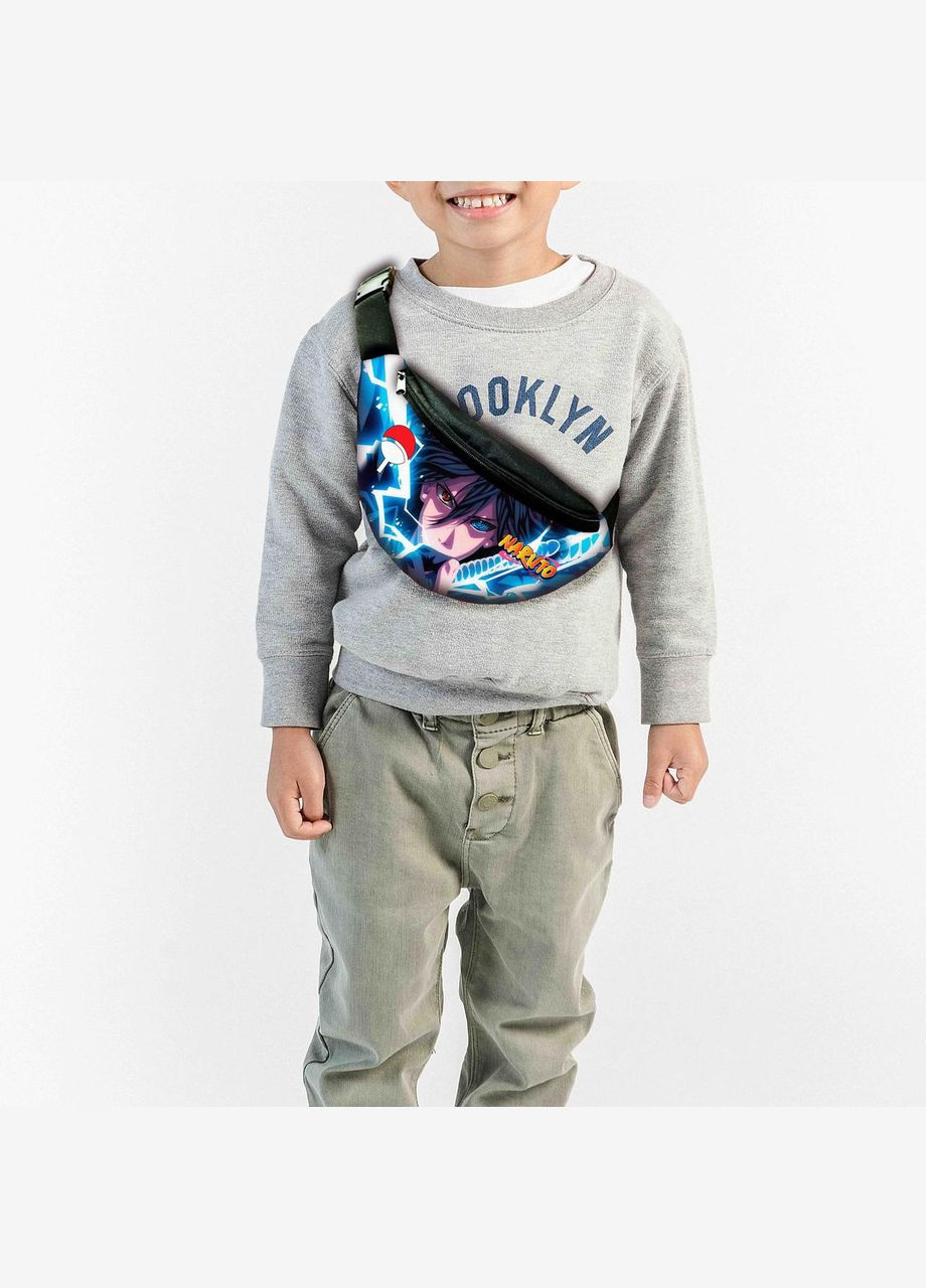 Набір дитячий Аніме Наруто Акацукі рюкзак 36х27см сумка-бананка, кружка з принтом для хлопчика (1879) No Brand (327366856)