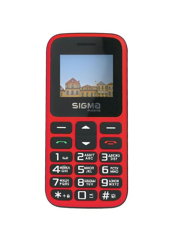 Мобильный телефон Comfort 50 Hit 2020 Dual Sim Red (4827798120958) Sigma mobile (370619307)