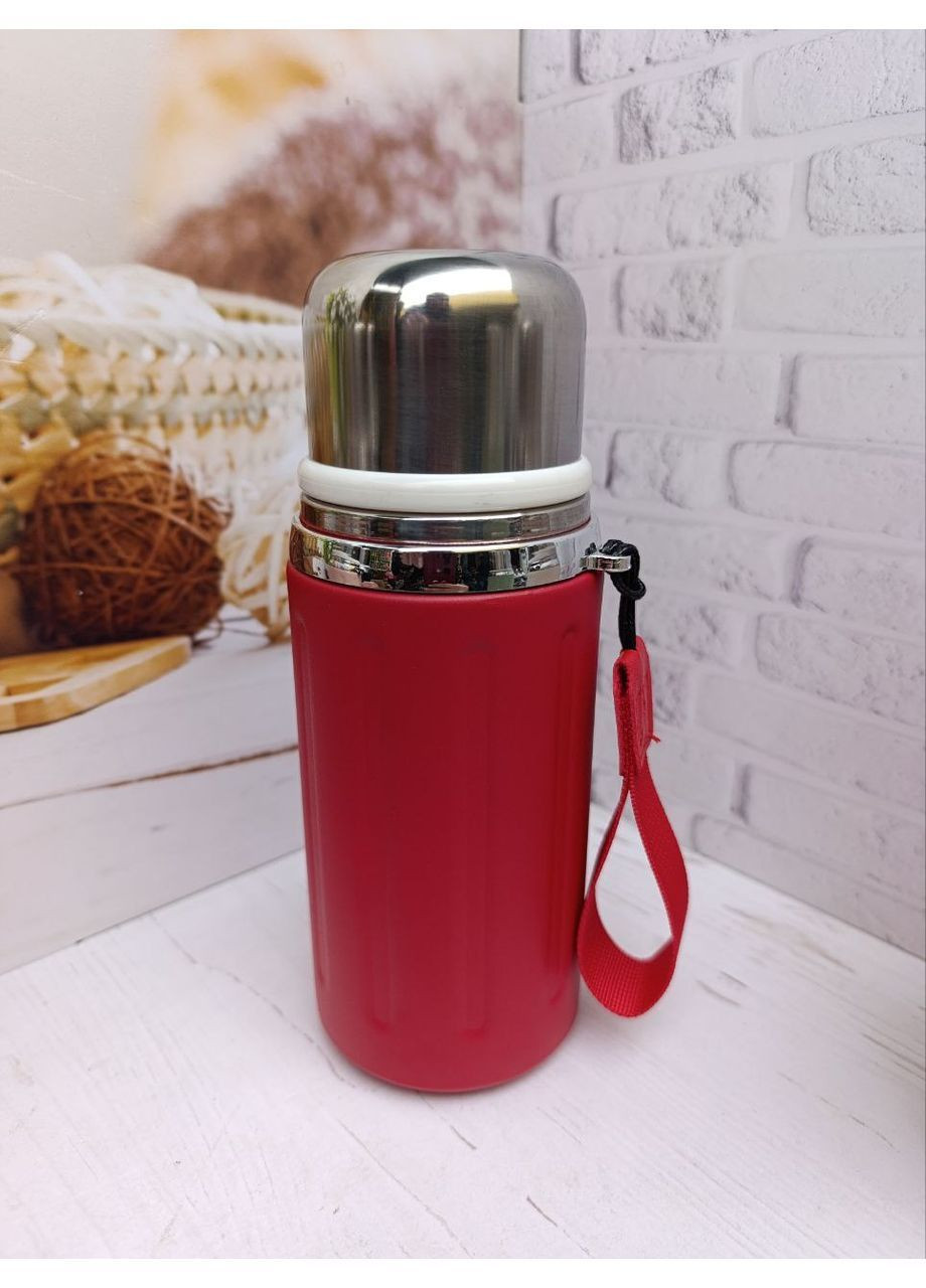 Термос MT-5349-0.6-4 из нержавеющей стали 600 мл Красный Stenson (362711668)