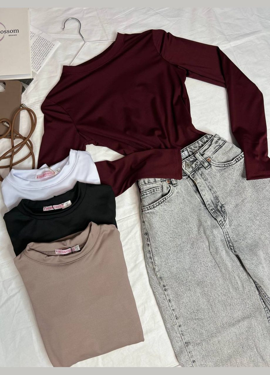 Женский лонгслив. No Brand (335076424)