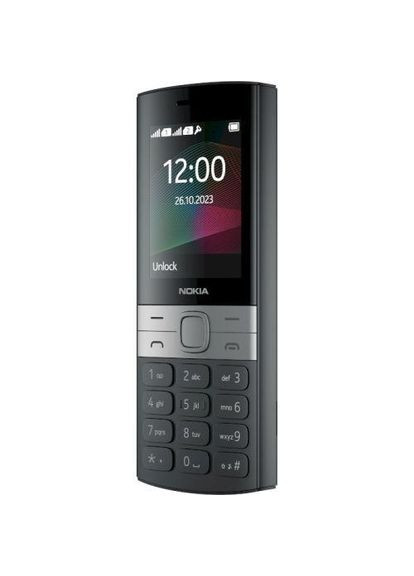 Кнопковий Телефон 150 2023 Dual Sim (TA1582) чорний Nokia (293345354)