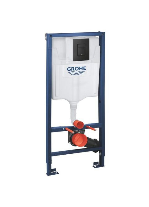 Инсталляция GROHE Rapid SL 38772001+ Унитаз подвесной CUBIS + Сидение + Панель смыва Grohe (-548) Dusel (340056104)