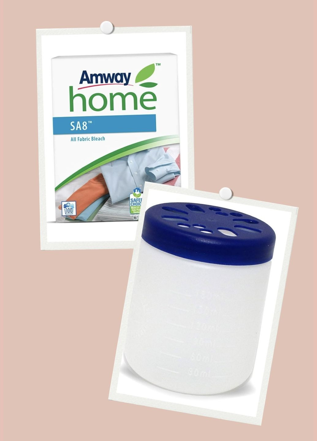 Универсальный отбеливатель (1 кг) и мерная емкость Amway sa8 (289718792)