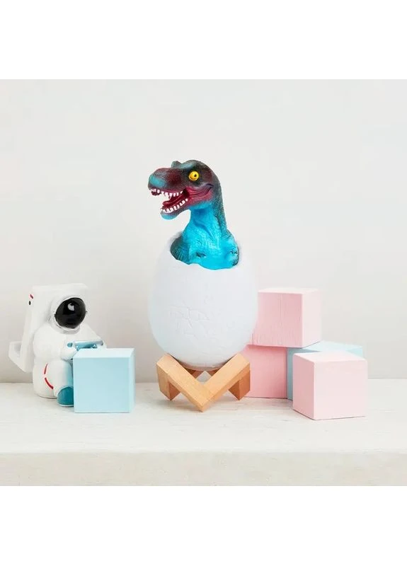 Детский светильник SUNROZ 3D Dinosaur Lamp лампа-ночник "Динозаврик в яйце" с пультом ДУ BIG (363834045)