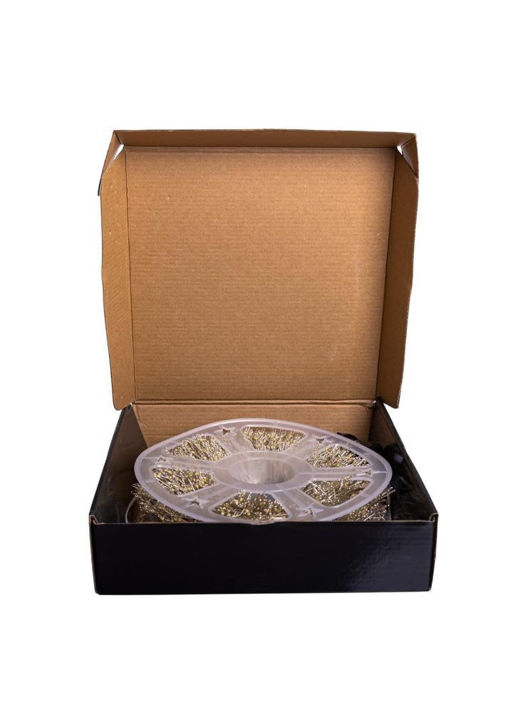 Новорічна гірлянда Хвойна лапа 100 м 3000 LED білий провід Біле сяйво D3000L100MWW No Brand (369477938)