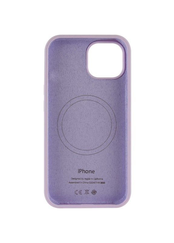 Чехол на Apple iPhone 14/ для айфона 14 с функцией магсейфа MagSafe/Capri Blue Epik (360637536)