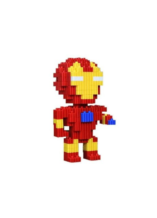 Дитячий конструктор Залізна Людина 9 см на 270 деталей Magic Blocks 3D Po Fanu (325483993)