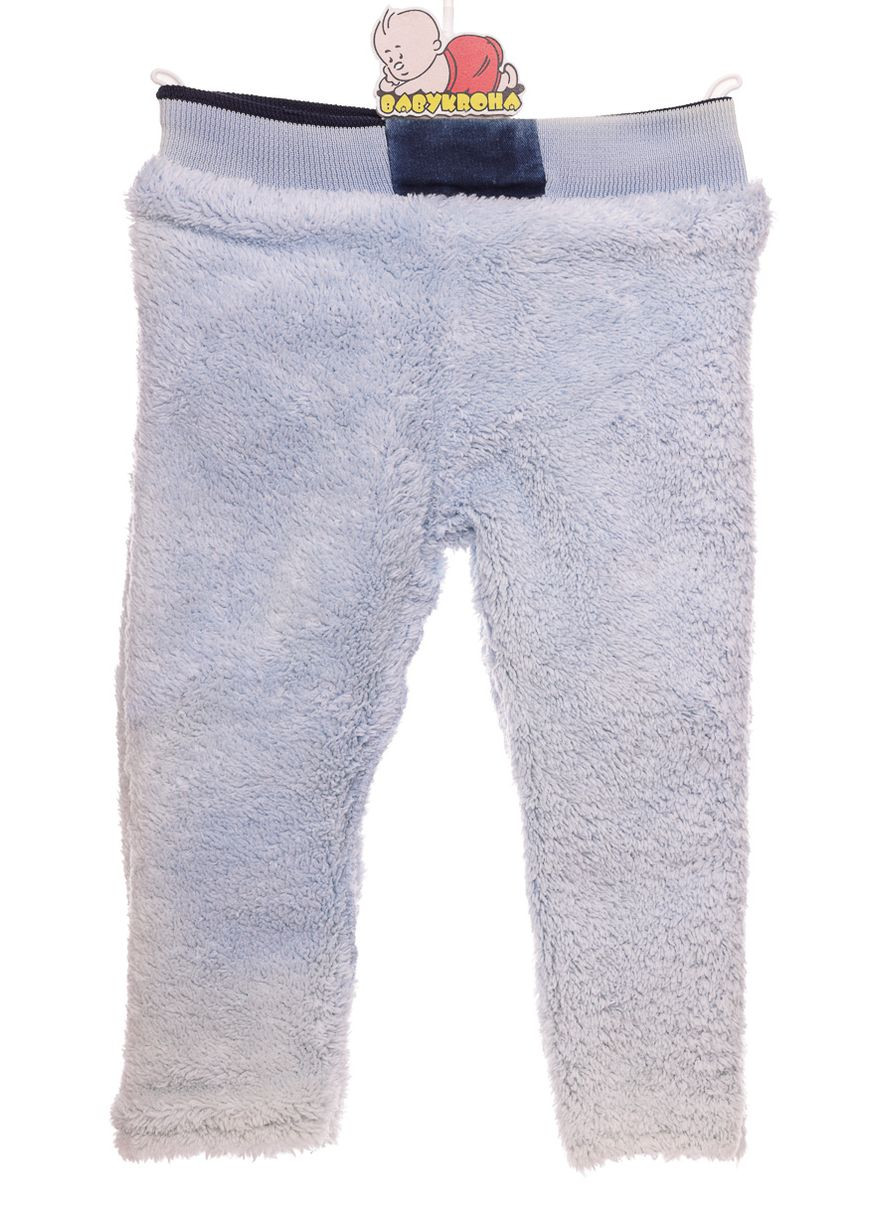 Синие зимние джоггеры джинсы на махре для девочки с пайетками синие 92 см (34378) BABYKROHA