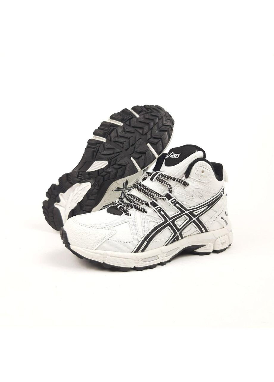 Жіночі термо кросівки білі з чорним ТОП якість No Brand білі зими (369156518)