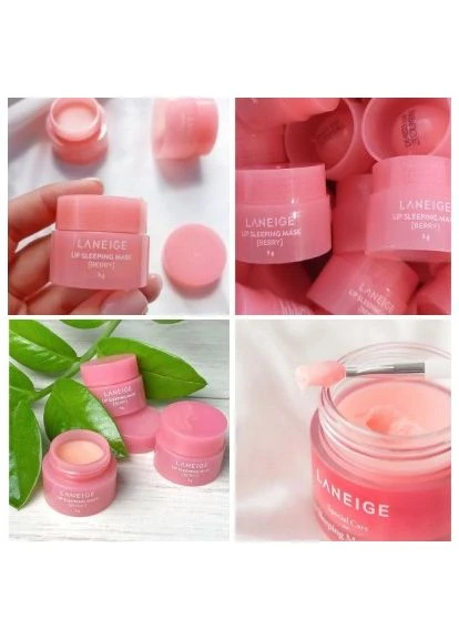Маска для губ нічна Lip Sleeping Mask Berry з ароматом ягід, 3 г LANEIGE (332200793)