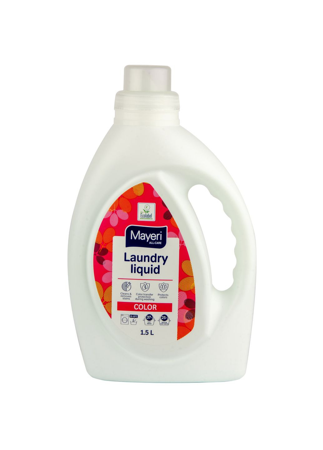 Гель для прання кольорових речей, 1.5 л Mayeri (328309089)