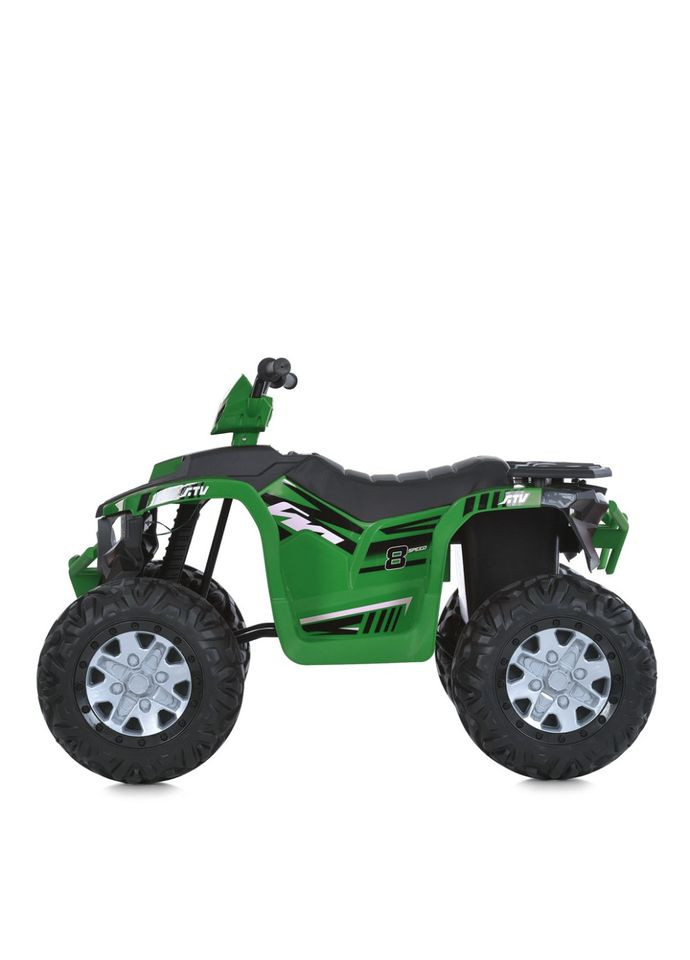 Дитячий електромобіль квадроцикл для дітей віком від 3 років 2-місний зелений електричний транспорт 24V Bambi Racer (368760177)