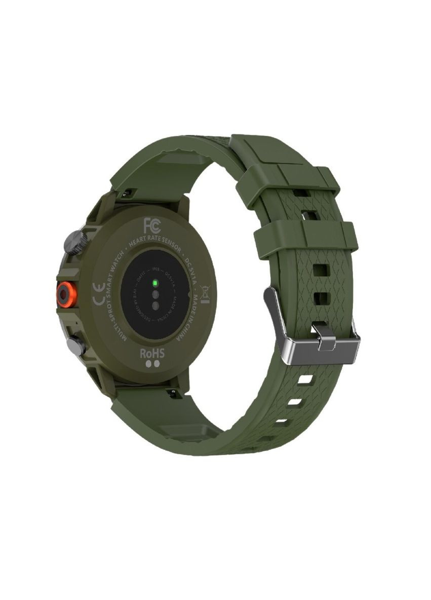 Смарт-годинник W&O X22 IP68 Army Green IWO (342723312)