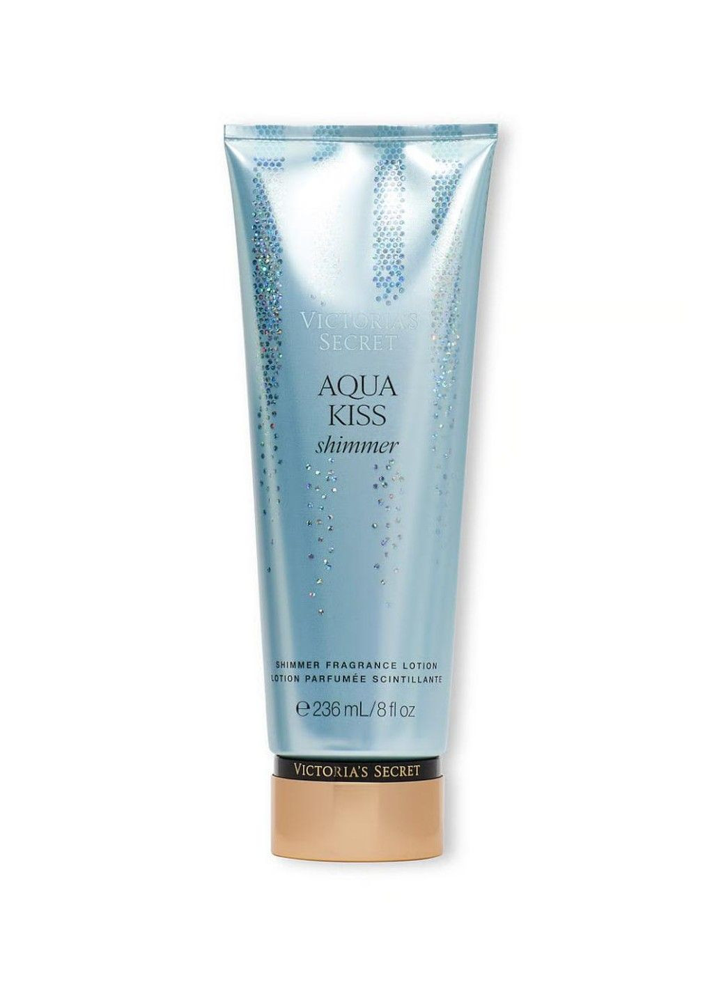 Aqua Kiss Shimmer - парфумований лосьйон для тіла з шимером 236 мл Victoria's Secret (361639075)