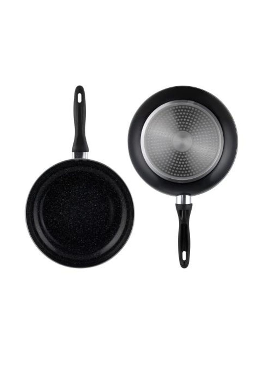 Сковорода с крышкой 22 см Черный (EB-765) Edenberg (365330998)