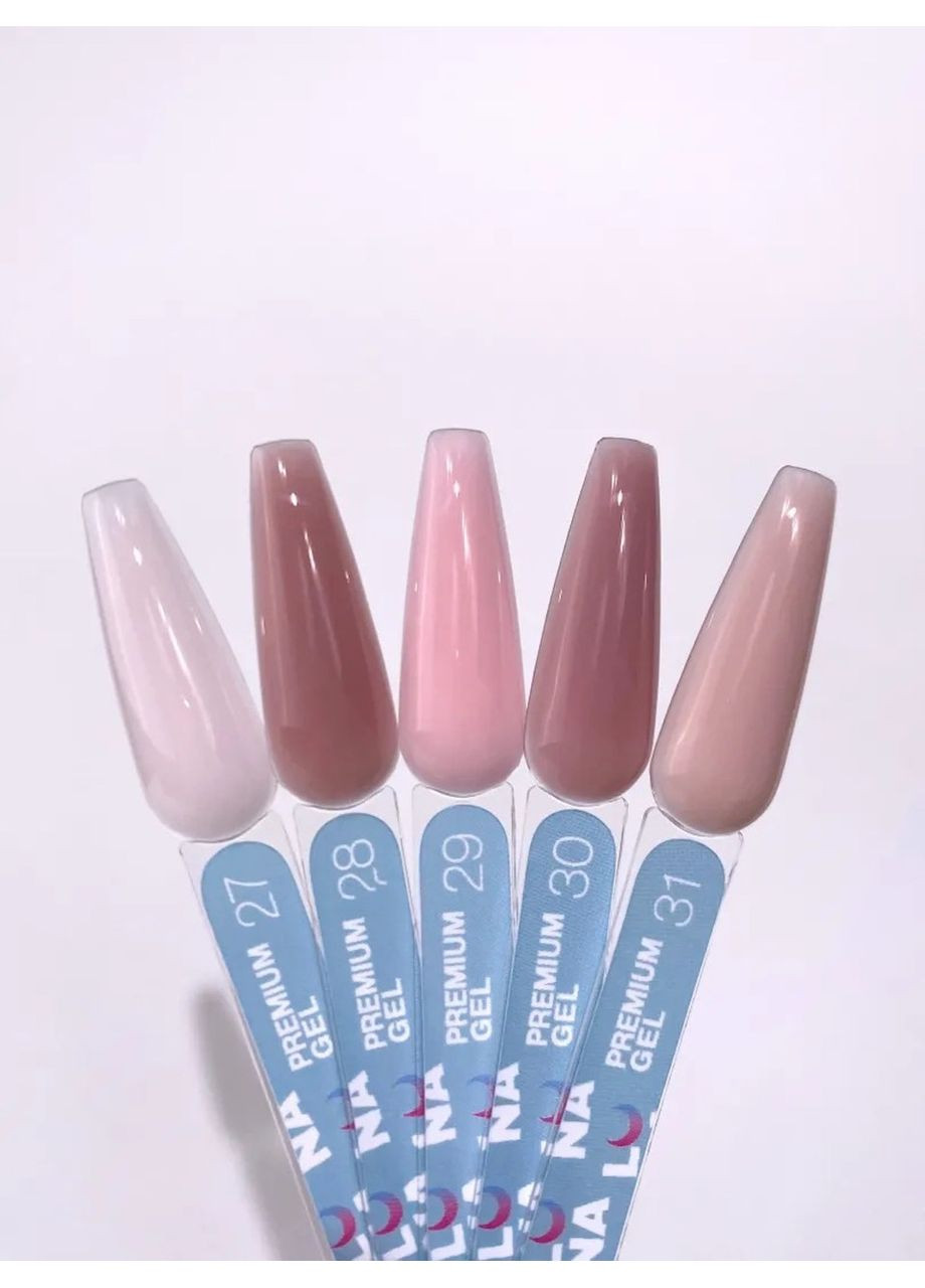 Гель для нарощування Premium Gel №31, 30 мл Luna (363968950)